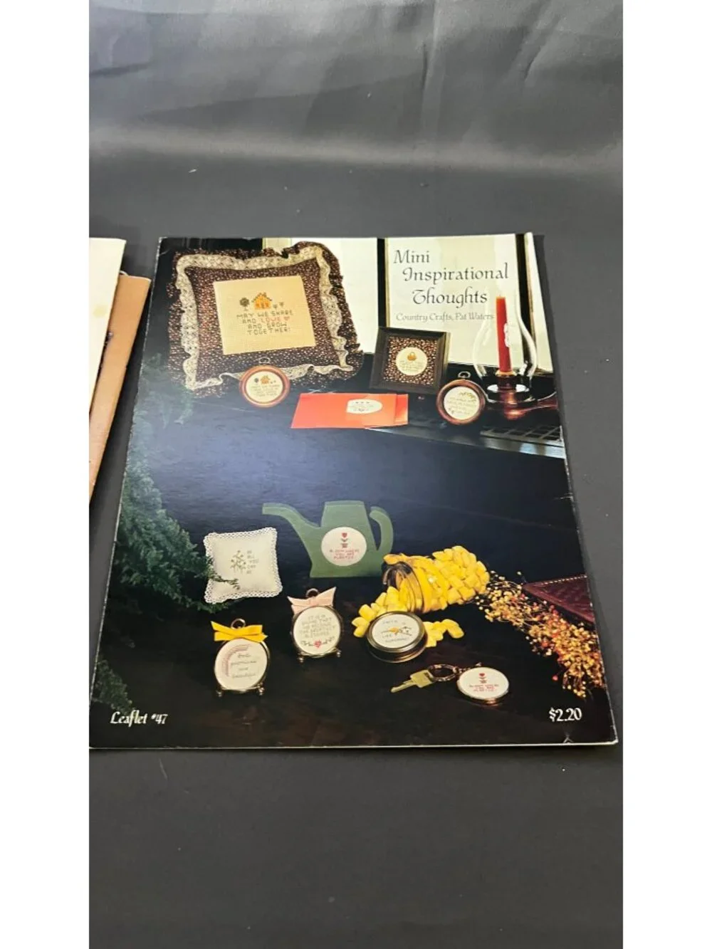 Vintage Cross Stitch Patterns Lot Of 6 Stoney Creek & More